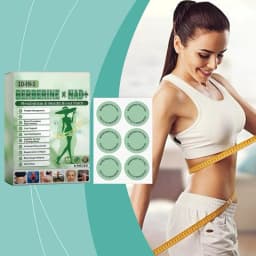 10-in-1 Berberine x NAD+ Weight Management Assistance Patch Easy To Use Body Weight Loss Sticker Body Care Patch