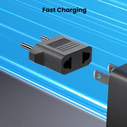 Electrical Socket Plug Adapter US to EU Converter Plug Power Travel Adapter American China KR To Europe Plug Adapter 4.8mm/4.0mm