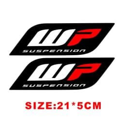 Motorcycle Front Fork Stickers Motocross Waterproof Fork Decal for Showa KYB WP Shocks Cool Vinyl Durable Suspension Decals