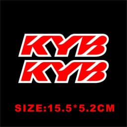 Motorcycle Front Fork Stickers Motocross Waterproof Fork Decal for Showa KYB WP Shocks Cool Vinyl Durable Suspension Decals