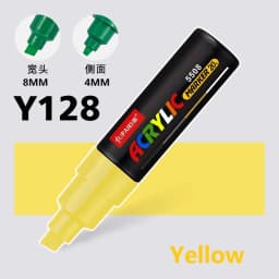 Large Capacity Acrylic Marker Pen 8MM/15MM Ultra Wide Line Width 15 Colors POP Pens Color Hand Drawn Advertising Poster Markers