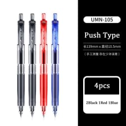 Japan Uniball Gel Pens Press Type 0.5mm Black/Blue/Red/Navy Signature Stylo Students Test Pens Bakcto School papelería Supplies