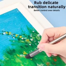 Boratu Oil Painting Stick Special Kneading Pen Heavy Color Soft Head Crayon Transition Kneading Color Mixing Ball Can Be Washed
