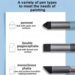 Boratu Oil Painting Stick Special Kneading Pen Heavy Color Soft Head Crayon Transition Kneading Color Mixing Ball Can Be Washed