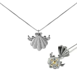 Fashionable Mermaid Openable and Closable Pendant Necklace Creative H2O Shell Women's Jewelry Cosplay Props Decoration