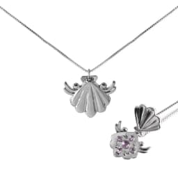 Fashionable Mermaid Openable and Closable Pendant Necklace Creative H2O Shell Women's Jewelry Cosplay Props Decoration