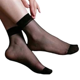 10/20 Pairs Crystal Silk Women Short Socks Summer Breathability Lightweight Comfortable Without Hook Silk Women Casual Socks