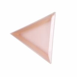 5/10Pcs Plastic Triangle Nail Tray Nail Art Rhinestone Glitter Box Plate Tray Holder Storage Container Manicure Tools