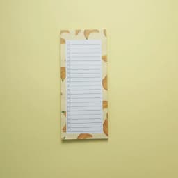 50 Sheets Magnetic Fridge Stick Notepad Grocery Shopping List Notepads Thick Paper Magnet Pad To Do List For Refrigerator