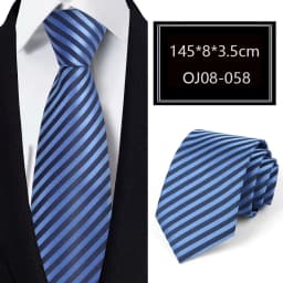 Luxury 57 Colors New Men's Tie Classic Floral Stripe Dots 8cm Jacquard Neck Tie Necktie For Men Business Wedding Party