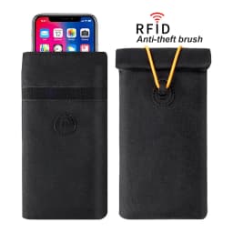 New Faraday Bag Car Shielding Key Case Signal Blocking Bag For RFID Mobile Phone Leakage RF Information Privacy Protection