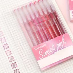 9pcsColor Gel Pen Set Kawaii Aesthetic Stationery Pretty Stationery Student Diary Pen Handbook Pen Color Markers School Supplies