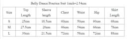 Belly Dance Costume Set Children's Elegant and Comfortable Practice Clothes Girls' Oriental Dance Professional Training Clothes