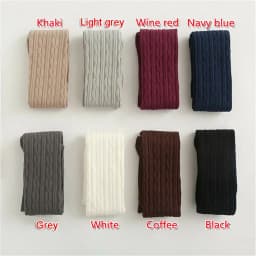 Ladies Women Knitted Thigh-High Over the Knee Socks Solid Color Winter Long Stockings Women Girls Warm Hosiery Socks Gifts