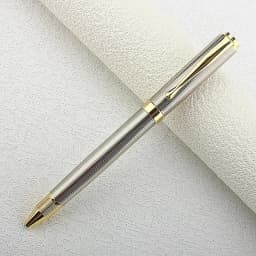Luxury 716 Metal Capless Twist Ballpoint Pen , Elegant Signature Pen Gift Pens for Men Women