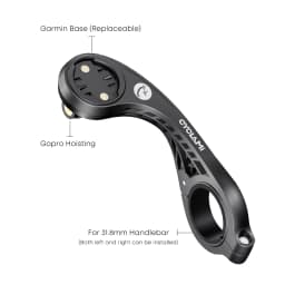 CYCLAMI S2 Bike Computer Mount Mountain Road Bicycle GPS Headlight Holder Bracket Support For GARMIN XOSS IGPSPORT Magene Coospo