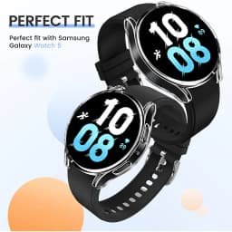 Soft TPU Watch Case for Samsung Galaxy Watch 4 5 6 7 40mm 44mm Protective Cover Shockproof Anti-Scratch Full Protective