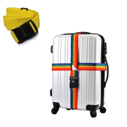 cipher lock Luggage Straps Adjustable Travel Suitcase Buckle Strap Baggage Belt Travel Accessorises Suitcase Packing Seat Belts
