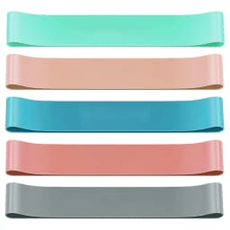 Different Resistance Bands Yoga Band Fitness Exercise Training Hip Tension Band Leg Squat Dance Elastic Loop Stretch Band