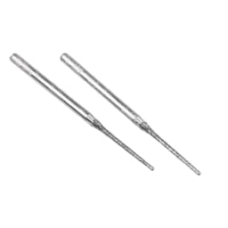5pcs 0.8-2.5mm Diamond Coated Drill Bits 2.35mm Shank Glass Jade Amber Jewelry Diamond Drill Bits For Drilling Glass Woodworking