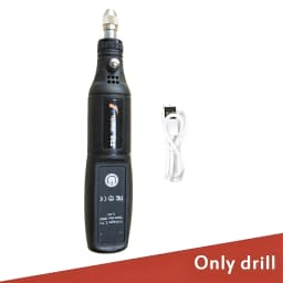 Cordless Mini Rotary Tool Electric Drill USB Rechargeable Engraving Pen For Dremel Handheld Polishing Drilling Carving DIY Craft