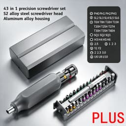 Precision Screwdriver Set 8 32 43 46 in 1 Torx Hex Phillips Magnetic Screwdriver Bit Phone Watch Laptop Mini Repair Tool Set