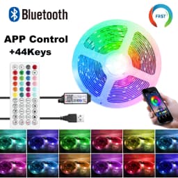 Color RGB 5050 LED Strip Bluetooth Tape Decor for Room LED 10m 15m 20m 30m PC TV Backlight Neon LED Lighting Cветодиодная лента