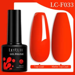 LILYCUTE 129 Colors 7ML Nail Gel Polish Nail Supplies Vernis Semi Permanent Nail Art Manicure Soak Off LED UV Gel Nail Varnishes