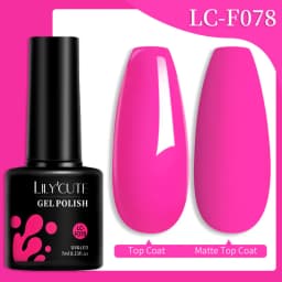 LILYCUTE 129 Colors 7ML Nail Gel Polish Nail Supplies Vernis Semi Permanent Nail Art Manicure Soak Off LED UV Gel Nail Varnishes