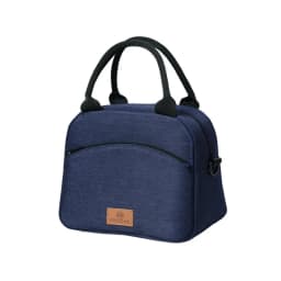 Lunch Bag with Shoulder Strap Handle Cooler Bag Women Portable Food Bag for Work Student Thermal Lunch Box Fridge Bag