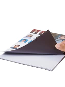 5 Sheets Printable Magnetic Sheets Make Refrigerator Photo Magnet Glossy Print Paper 13.5mil Thickness for Inkjet Printers 4 X 6