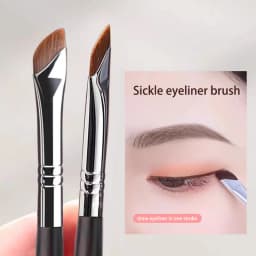 Sickle Eyeliner Brush Eyeshadow Blade Brush Detail Brush Diagonal Eyebrow Brushes Undereyelid To Sleeping Silkworm Makeup Tools