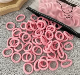 50/100Pcs Colorful Nylon Hair Bands for Children Scrunchie Hair Ties Rubber Band Kids Elastic Hair Leagues Girl Hair Accessories