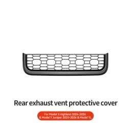 YZ For Tesla Model 3/Y Highland Juniper Rear Center Console Air Outlet Cover Vent Outlet Dust Cover Car Styling Accessories