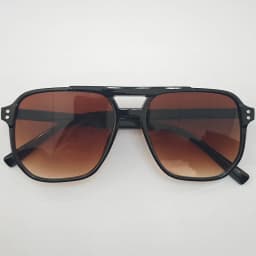Women Men Square Sun Glasses Retro Polygon Sunglasses Female Black Vintage Fashion Ladies Sunglasses Double Beam Eyeglasses