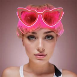 1PC Light Up LED Glasses Glow Sunglasses EL Wire Neon Glasses Glow in The Dark Party Supplies Neon Party Favors for Adults
