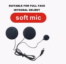 Motorcycle Helmet Headset Accessories Base and Cable for E1 Helmet Headset