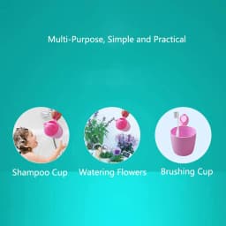 Baby Shampoo Rinse Cup Kids Bath Waterfall Rinser Children Bathing Baby Shower Spoons Child Washing Hair Cup Kids Bath Tool