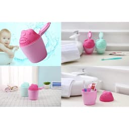 Baby Shampoo Rinse Cup Kids Bath Waterfall Rinser Children Bathing Baby Shower Spoons Child Washing Hair Cup Kids Bath Tool