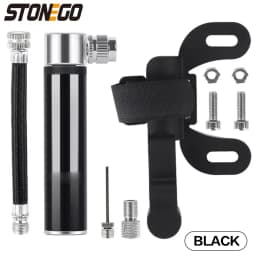 Portable Pocket Bike-Pump 120 PSI High Pressure, Mini Bike Pump Fits Presta/Schrader Valve Ultralight Bicycle Tire Pump
