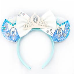 New Chic Mickey Mouse Ears Headband Big Beautiful Bow Sequins Hairband Women Birthday Gift Girls Kids Party Hair Accessorie