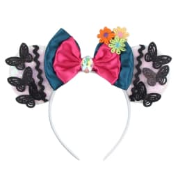 New Chic Mickey Mouse Ears Headband Big Beautiful Bow Sequins Hairband Women Birthday Gift Girls Kids Party Hair Accessorie