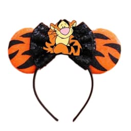 New Chic Mickey Mouse Ears Headband Big Beautiful Bow Sequins Hairband Women Birthday Gift Girls Kids Party Hair Accessorie
