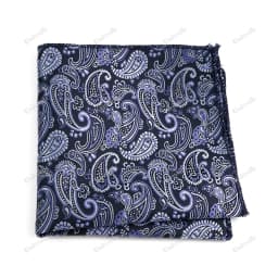 New Jacquard Paisley Pocket Square Classic Red Grey Blue 22cm Hankerchief Fit Business Wedding Party Stage Suit Hanky Gifts