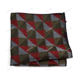 New Jacquard Paisley Pocket Square Classic Red Grey Blue 22cm Hankerchief Fit Business Wedding Party Stage Suit Hanky Gifts