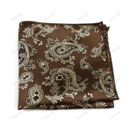 New Jacquard Paisley Pocket Square Classic Red Grey Blue 22cm Hankerchief Fit Business Wedding Party Stage Suit Hanky Gifts