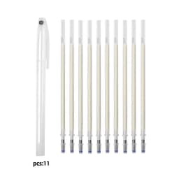 10Pcs/Set Heat Erasable Magic Marker Pen Temperature Disappearing Fabric Fabric Pens Line Marking DIY Craft Sewing Accessories