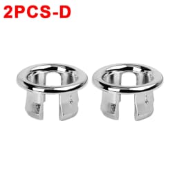4/1Pcs Sink Overflow Ring Cover Replacement Bathroom Basin Trim Bath Round Plastic Sink Overflow Hole Covers Kitchen Accessories