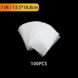 100pcs Thermal Laminating Film PET For Photo/Files/Card/Picture Lamination Pouch Laminator Hot Laminator Film