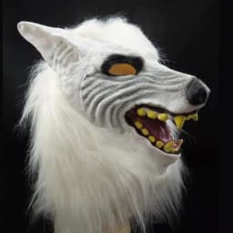 Men Brown Horse Masks Funny Horse Head Mask Latex Wolf Animal Mask Novelty Halloween Cosplay Costumes Headgear Mascara De Latex
